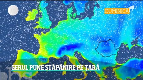 Vine gerul peste România! Trebuie să ne pregătim pentru trei zile cu aer polar