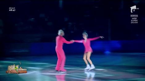 Smiley News - Neatza cu Răzvan și Dani. Dans artistic pe gheață, la 83 de ani