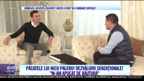 Nicu Paleru face dezvăluiri care aruncă în aer showbiz-ul! "Am căzut și în păcatul băuturii"