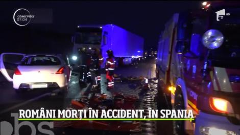 Accident tragic în Spania! Doi români, tată şi fiu, au murit după ce două maşini s-au ciocnit violent pe o şosea din estul peninsulei