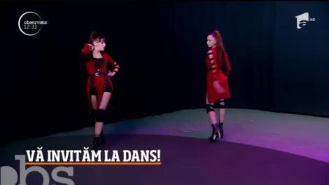 Spectacol de dans, în platoul Observator! Andreea Ignat pregatește sute de dansatori pentru o carieră de succes