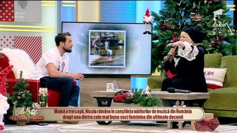Neatza cu Răzvan și Dani. Nicola cântă piesa Iarna