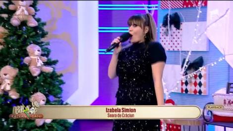 Neatza cu Răzvan și Dani. Izabela Simion cântă piesa Seara de Crăciun