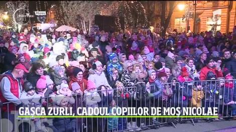 De Moș Nicolae, milioane de lumini s-au aprins în toată țara
