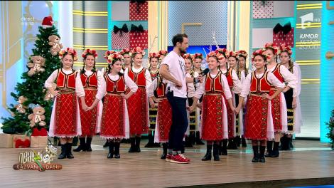 Trupa Dinamic de la Palatul Național al Copiilor, dans și voie bună la Neatza cu Răzvan și Dani