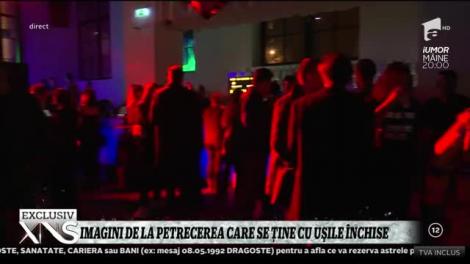 Vedetele s-au întrecut în apariţii extravagante la petrecerea care se ţine cu uşile închise!