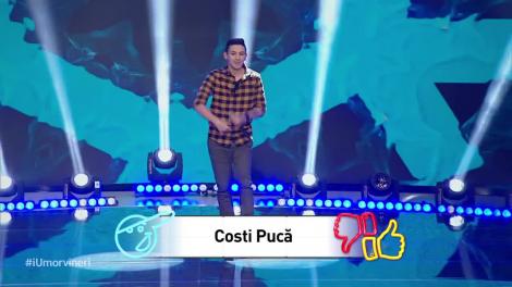 Costi Pucă a făcut freestyle în ritm de rap și i-a dat gata pe toți! Cheloo nu a fost deloc impresionat!