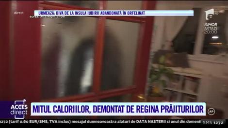 Acces Direct. Mitul caloriilor, demontat de regina prăjiturilor