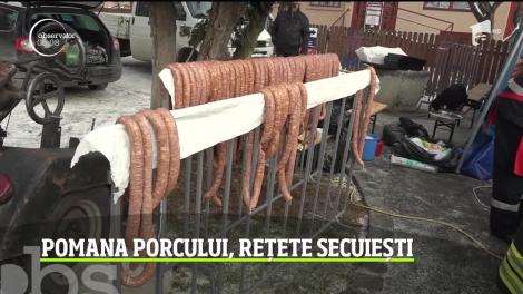50 de echipe de bucătari s-au întrecut în preparate tradiţionale pe bază de carne de porc