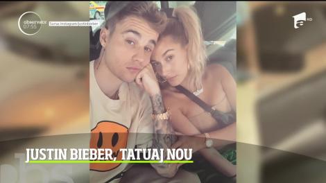 Justin Bieber şi-a făcut un nou tatuaj