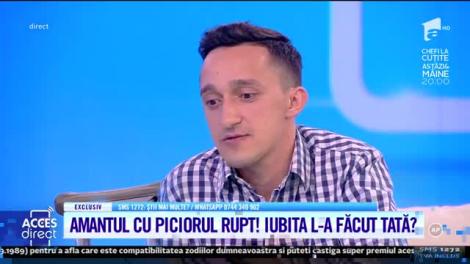 Acces Direct. Un tânăr de 29 de ani trăieşte şocul vieţii lui. Bărbatul susține că poartă statutul de amant şi că s-ar fi trezit tată, peste noapte!