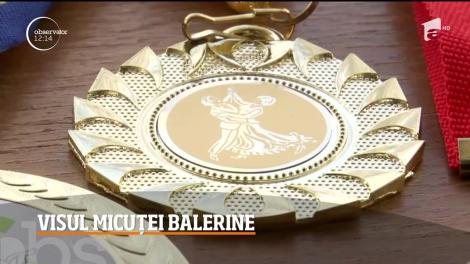 Baletul, un sport costisitor! Sophia are doar 12 ani și își dorește să ajungă pe marile scene ale lumii