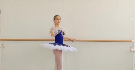 Baletul, un sport costisitor! Sophia are doar 12 ani și își dorește să ajungă pe marile scene ale lumii