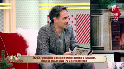 Vlad Miriță cântă, LIVE la Neatza cu Răzvan și Dani, melodia "Moș Crăciun, o poveste de dragoste"