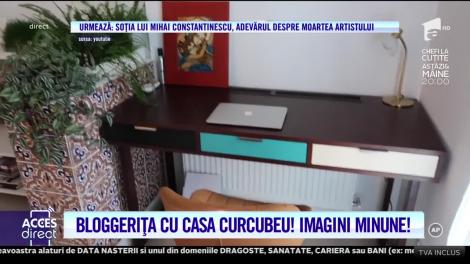 Sânziana Iacob, bloggerița care impresionează prin felul în care şi-a amenajat casa.  „Când intru în casă și îl văd am fluturi în stomac”