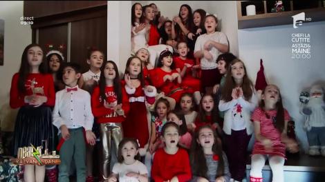 Grupul vocal 'Andante' cântă, la Neatza cu Răzvan și Dani, melodia "Mommy, pleas come home"