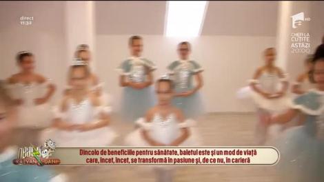 Cele mai simpatice minibalerine, demonstrație de talent, în direct, la Neatza cu Răzvan și Dani