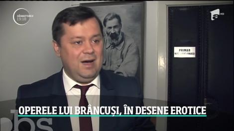 Scandal uriaş după ce mai multe desene obscene în care apar operele lui Constantin Brâncuşi s-au răspândit pe internet. Controversatul pictor este chiar profesor la Universitatea de Arte din Bucureşti