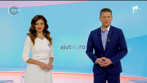 Campanie Ajut eu! Dorința Dariei a fost împlinită. A întâlnit-o pe Sonia Simionov, a vizitat redacția Observator și a filmat primul ei stand-up