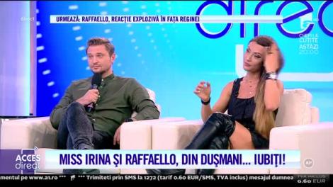 Acces Direct. Din salvator, trădător! Raffa, tânărul care a salvat-o pe Miss Irina, a înşelat-o pe iubita lui, regina fitness-ului
