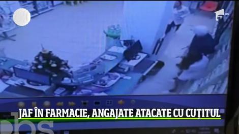 Un bărbat înarmat cu un cuţit a intrat într-o farmacie din Suceava şi le-a amenințat cu moartea pe cele două vânzătoare