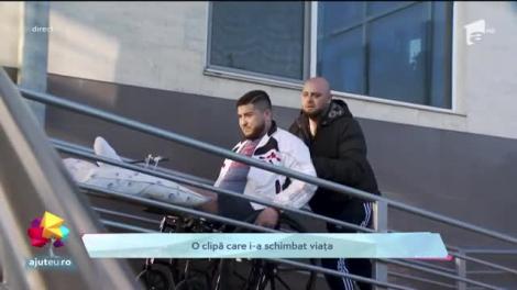 La 26 de ani, Eduard îşi trăieşte viaţa într-un scaun rulant şi speră că, într-o zi, va putea simţi marea la picioare sau va putea urca din nou pe munte