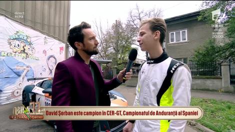 David Şerban, pilotul adolescent care a făcut senzaţie în CER-GT, Campionatul de Anduranţă al Spaniei, invitat la Neatza cu Răzvan şi Dani!