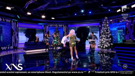 Xtra Night Show. Andreea Bălan cântă melodia Fantezie de iarnă
