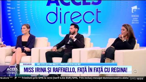 Acces Direct. MIss Irina și Raffaello, față-n față cu regina fitnessului