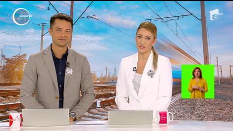 La Cluj, Moş Crăciun și-a luat un tren și împarte cadouri copiiilor care-l însoțesc