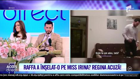 Acces Direct. Imagini bombă cu Raffaello și Regina Fitnessului în dormitor! Miss Irina ieșe în lacrimi din platou