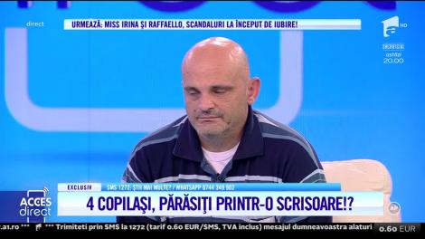 Acces Direct. Mama și-a lăsat casa și patru copii pentru amant? Femeia susține că era tratată foarte urât de soț: Sunt de acord ca cei mici să rămână la tată