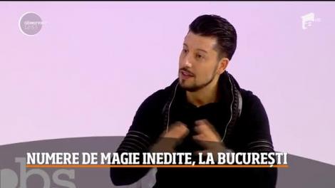 Andrew Basso, numere de magie inedite în București. Care este povestea de viață a celui mai bine clasat magician din lume