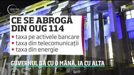 Guvernul vrea să renunţe la unele taxe din ordonanţa lăcomiei. Facturile la energie şi gaze ar putea creşte de la 1 ianuarie