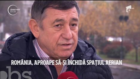 România, aproape să-și închidă spațiul aerian! Datorie în valoare de 300 de milioane de euro