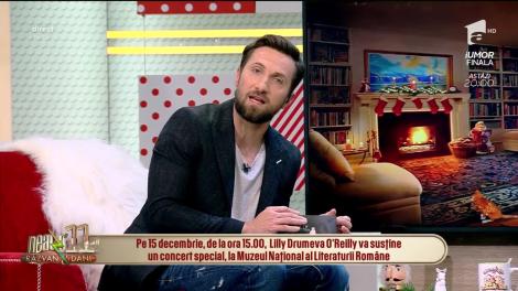 Lilly Drumeva cântă, la Neatza cu Răzvan și Dani, melodia "A Walk în the Irish Rain"