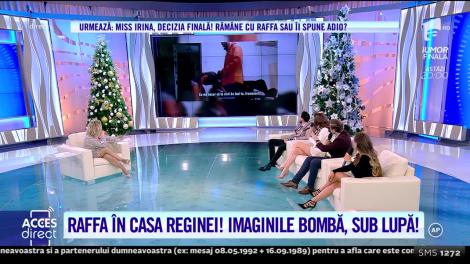 Acces Direct. Raffaello, filmat în dormitorul reginei fitnessului! Miss Irina: Am plâns!