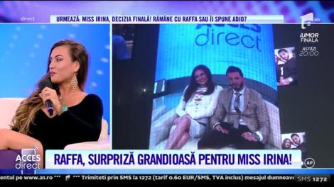Acces Direct. Raffaello, cadouri grandioase pentru Miss Irina. Doar colierul a costat 10.000 de euro!
