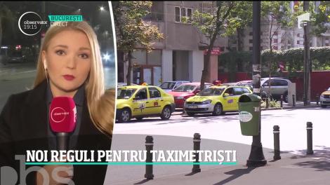 Noi reguli pentru taximetriști