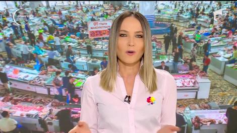 A început marea aglomeraţie înainte de sărbători. Românii fac deja provizii pentru masa festivă