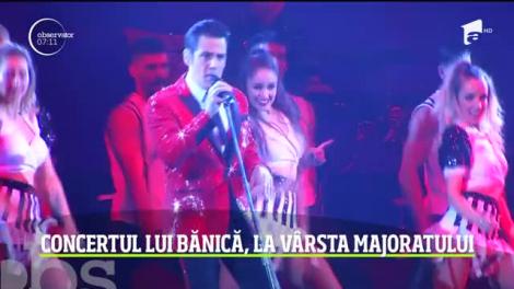 Concertul lui Ștefan Bănică, la vârsta majoratului