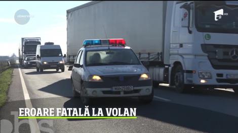 Accident grav în Mehedinţi. O femeie de 60 de ani a murit, iar un bărbat, cetăţean bulgar, se află în stare gravă la spital în urma unei erori fatale la volan