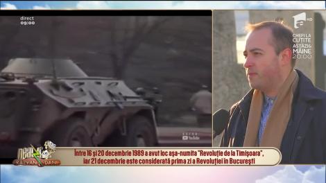 Dani Oțil, emoționat, vorbind despre izbucnirea Revoluției din 1989: „Sunt zile intense pentru noi. Pentru  asta s-a murit”