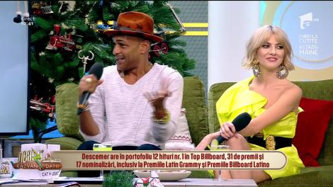 Lidia Buble și Descemer Bueno au adus o „Margarita” la Neatza cu Răzvan și Dani! Detalii din culisele celui mai hot videoclip al anului: „Sunt foarte emoționată când sunt cu el!”