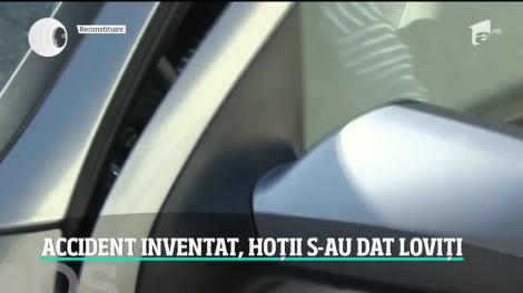 Hoţii nu au vacanţă de Sărbători! În Ploieşti, doi indivizi au înscenat un accident
