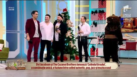 Ovi și The Cazanoi Brothers, cu urșii la Neatza cu Răzvan şi Dani: Am avut curajul să aduc în muzica pop și elementul etno