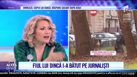 Scene șocante: Fiul lui Gheorghe Dincă a bătut mai mulți jurnaliști! Echipa Acces Direct a fost amendată cu 10.000 de lei la cererea familie Dincă!