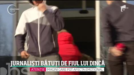 Fiul lui Gheorghe Dincă a bătut mai mulți jurnaliști