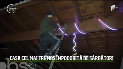 Primarul unui oraș din Bistrița-Năsăud a lansat o provocare pentru localnici. Un premiu în bani pentru casă cel mai frumos împodobită de sărbători