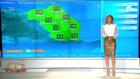 Prognoza Meteo, 17 decembrie 2019 - Neatza cu Răzvan și Dani. Vreme frumoasă, cu temeraturi de peste 10°C în aproape tată țara